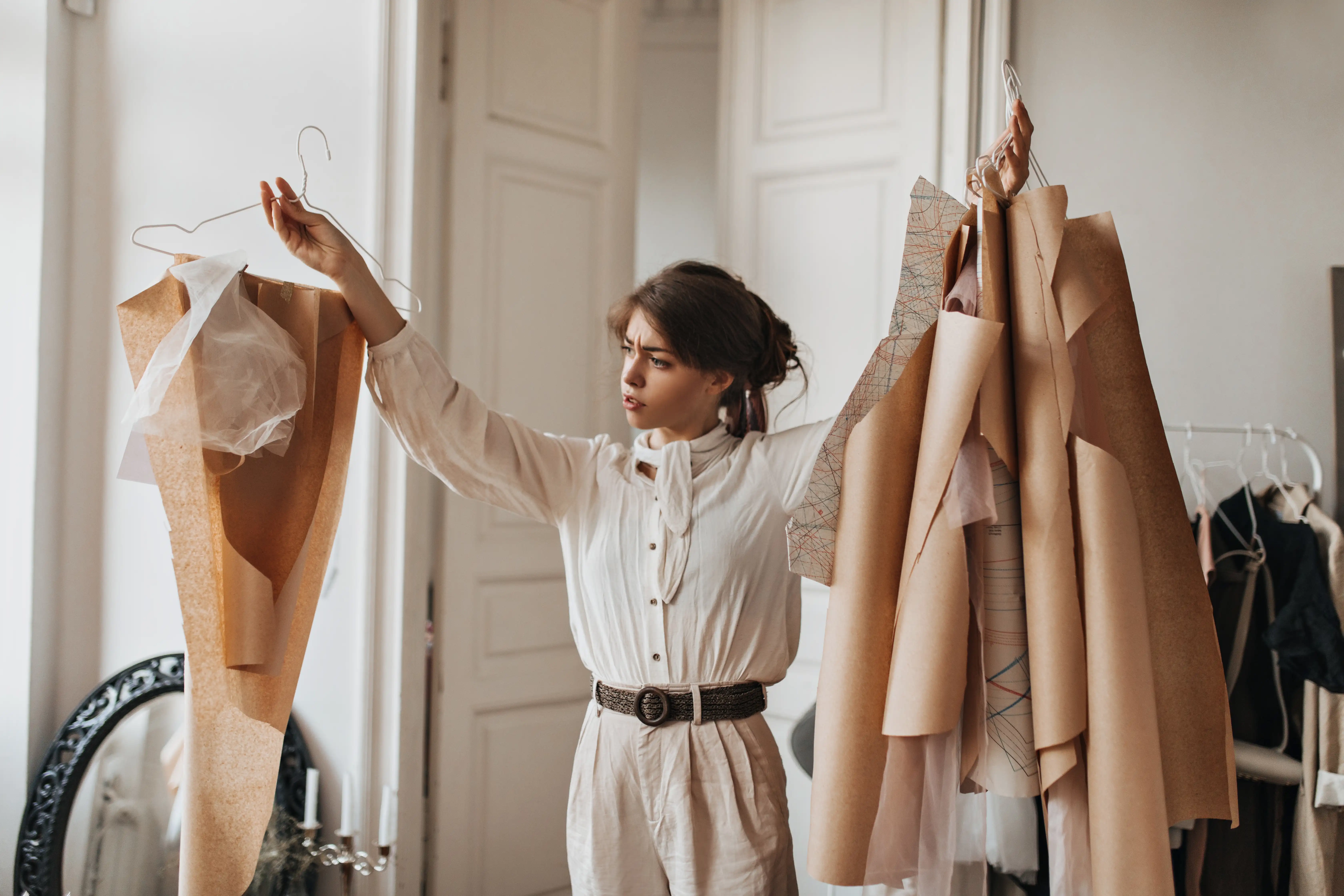 Editorial fashion styling
